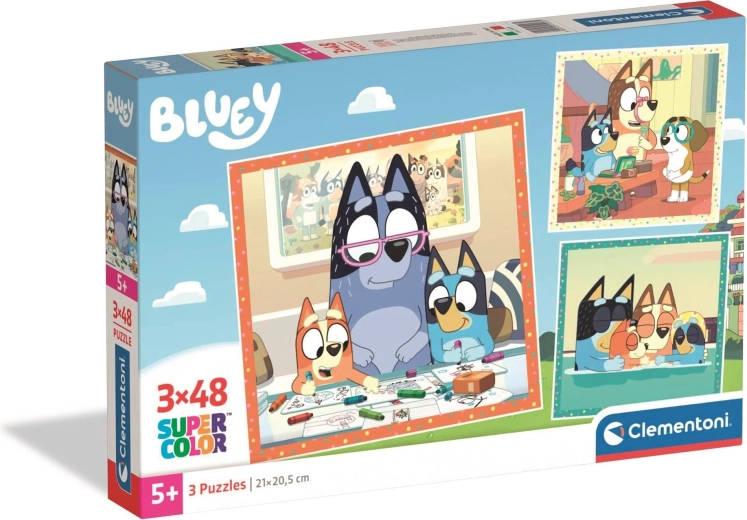 Παζλ BLUEY 3×48 κομμάτια