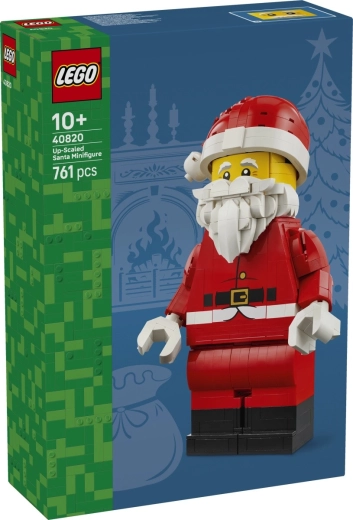 LEGO Iconic μεγεθυμένη μινιφιγούρα Άγιος Βασίλης