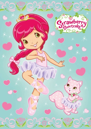 Akim βιβλίο ζωγραφικής A4 Strawberry Shortcake (Jahůdka)