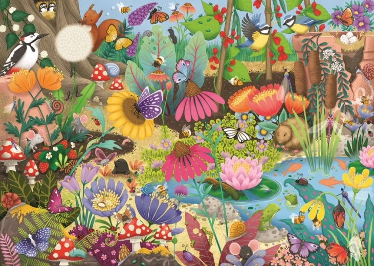 Παζλ Ravensburger Μαγικός κήπος 1000 κομμάτια