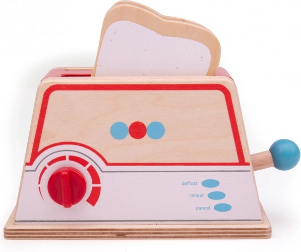 Ξύλινη τοστιέρα για παιδική κουζίνα BIGJIGS TOYS