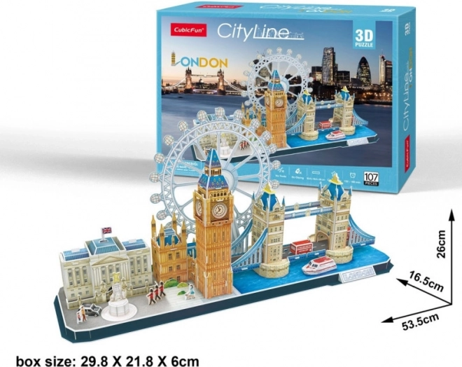 Τρισδιάστατο παζλ City Line London