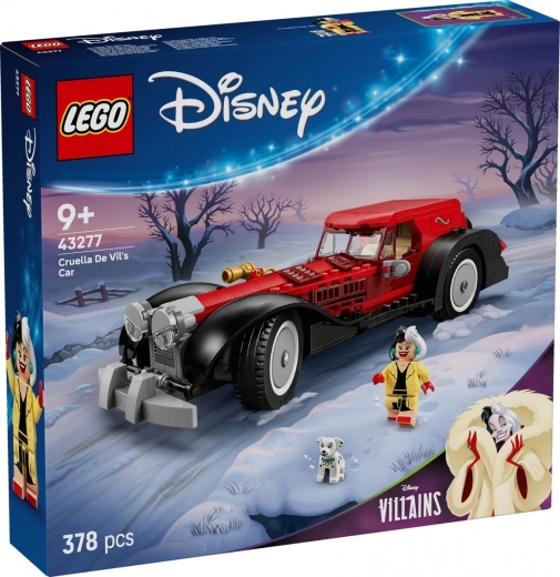 LEGO Disney αυτοκίνητο της Κρουέλα ντε Βιλ