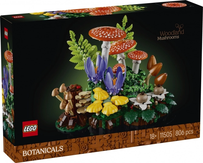 LEGO Botanicals Δασικά μανιτάρια