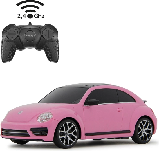 Jamara Volkswagen Beetle τηλεκατευθυνόμενο αυτοκίνητο RC 1:24 ροζ 2,4 GHz