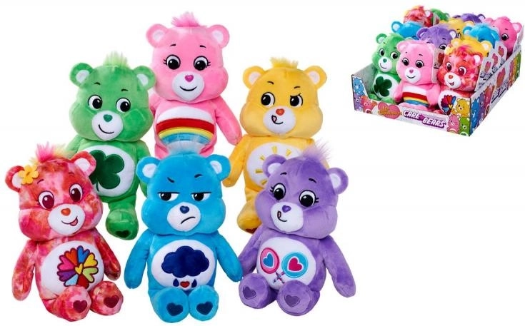 Λούτρινο αρκουδάκι Care Bears 23 cm – μίξη χαρακτήρων
