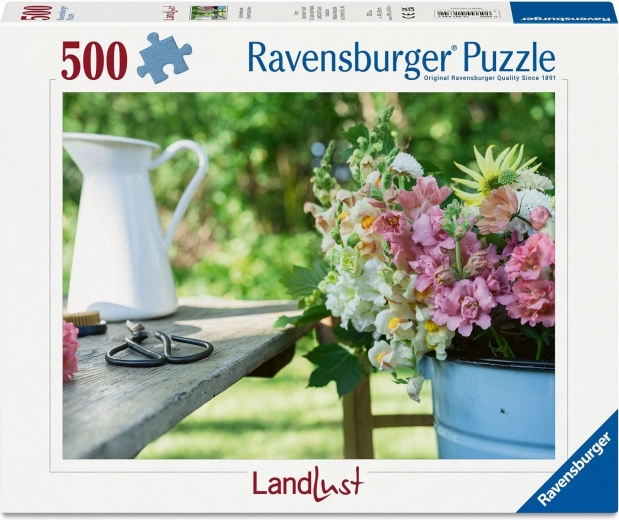 Παζλ Ravensburger LandLust: πολύχρωμα καλειδοσκόπια 500 κομμάτια