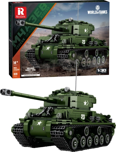 Κατασκευαστικό σετ άρματος M4A3E8 Sherman World of Tanks 1:48 (839 κομμάτια)
