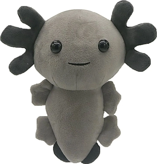Cozy Noxxiez λούτρινος αξολότλ γκρι 21 cm