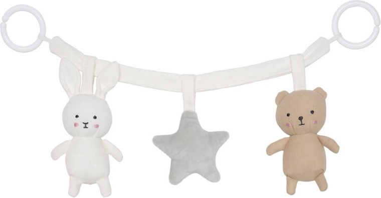 Jabadabado παιχνίδι για καρότσι Teddy & Bunny