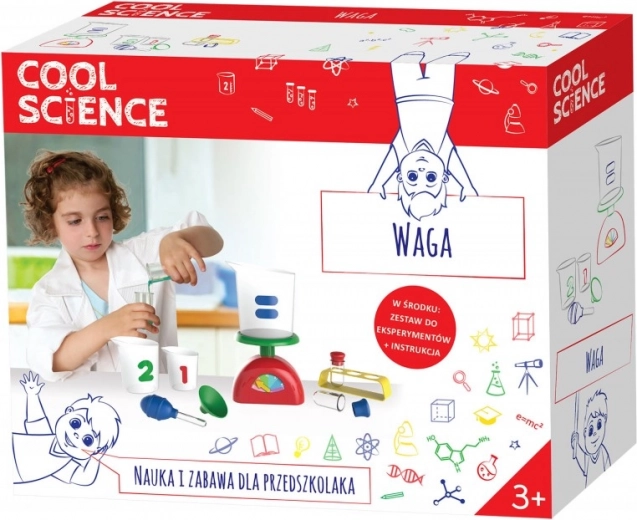 Εκπαιδευτικό σετ Cool Science με ζυγαριά για παιδιά