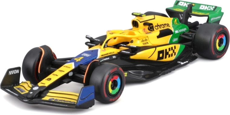 Bburago RACE – μοντέλο F1 MCLAREN MCL38 Senna Edition Lando Norris 1:43