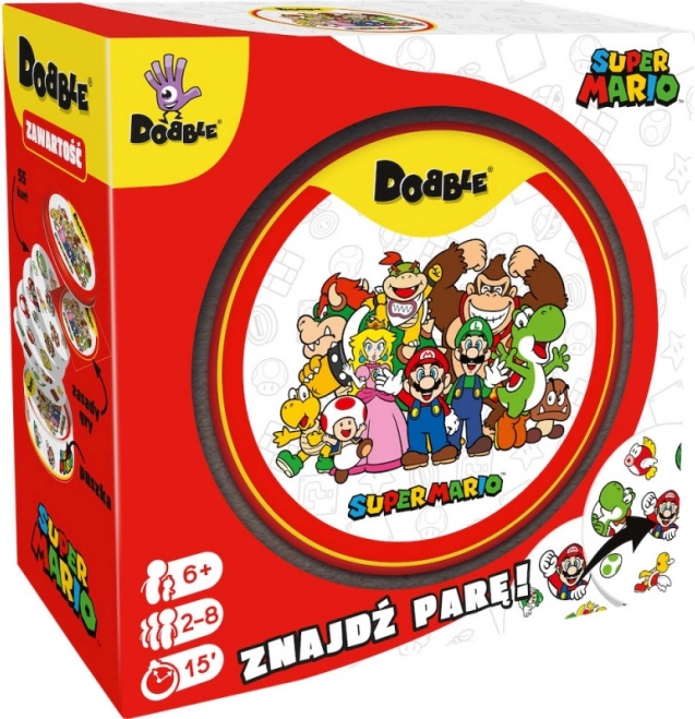 Dobble Super Mario – γρήγορο παιχνίδι καρτών παρατηρητικότητας