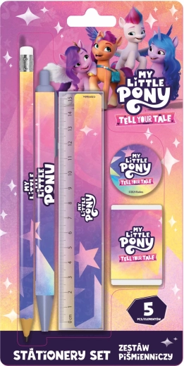 Σετ γραφικής ύλης 5 τεμ. με θέμα MY LITTLE PONY