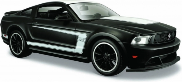 Σύνθετο μοντέλο FORD MUSTANG BOSS 302 μαύρο 1:24