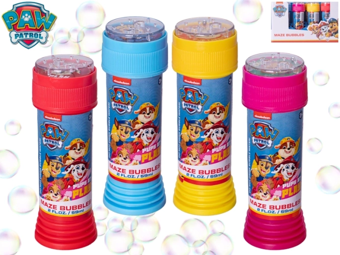 Paw Patrol σαπουνόφουσκες με λαβύρινθο 59 ml (11 cm) - 1 τεμ.