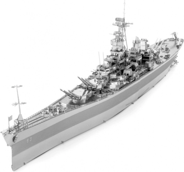 Metal Earth 3D παζλ USS Missouri BB–63 ICONX – μεταλλικό μοντέλο θωρηκτού