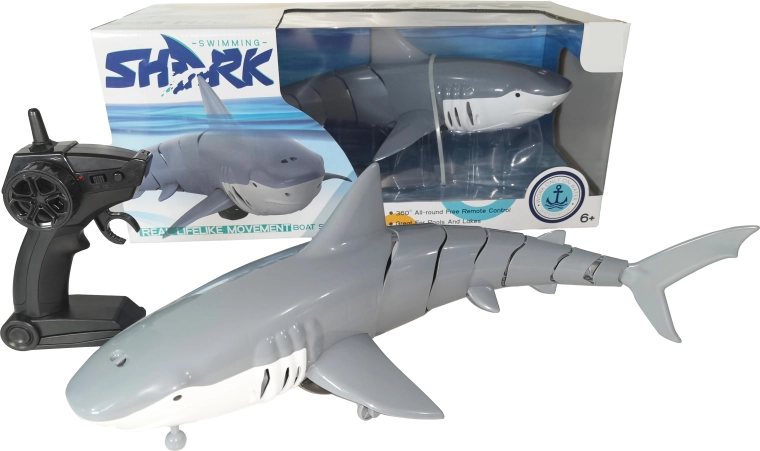 R/C καρχαρίας τηλεκατευθυνόμενος 1:10 Swimming Shark 2,4 GHz