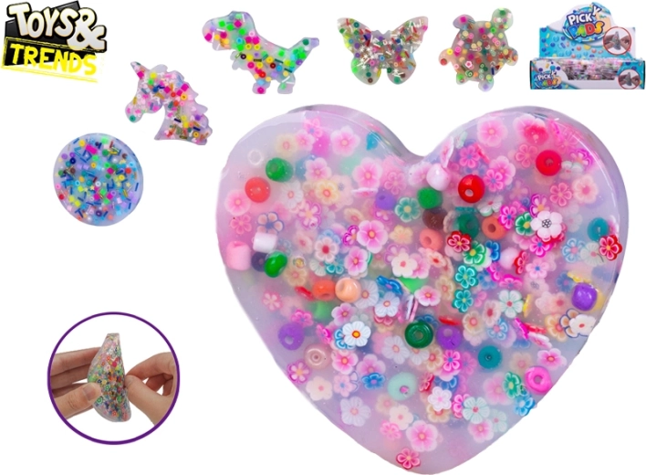 Κολλώδη τζελ παιχνιδάκια Picky Pads 8 cm