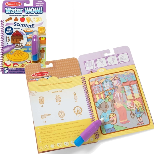 Melissa & Doug Water WOW! αρωματικές υδατογραφίες με θέμα τα γλυκά