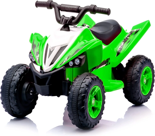 Ηλεκτρική τετράτροχη γουρούνα Chipolino ATV Kids Rider πράσινη - 1 τεμάχιο