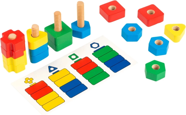 Toys for Life παξιμάδια και βίδες
