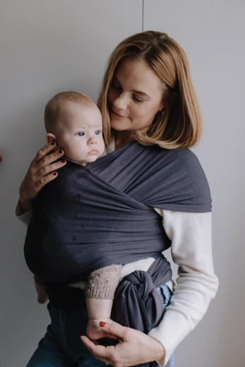 Boba Serenity Wrap μάρσιπος-σλινγκ για μεταφορά παιδιών charcoal