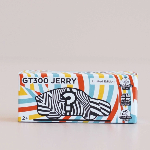 Le Toy Van ξύλινο αυτοκινητάκι gt300 Jerry mystery car (αυτοκινητάκι-έκπληξη) - 1 τεμάχιο
