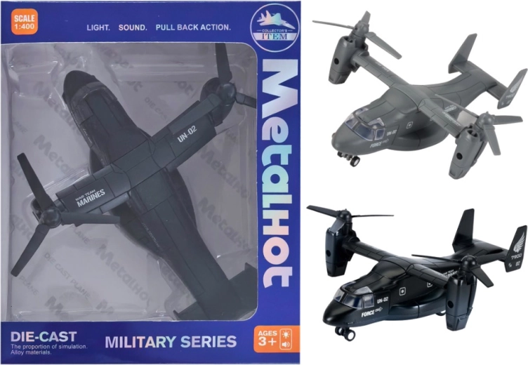 Μοντέλο στρατιωτικού αεροσκάφους V-22 Osprey 1:400