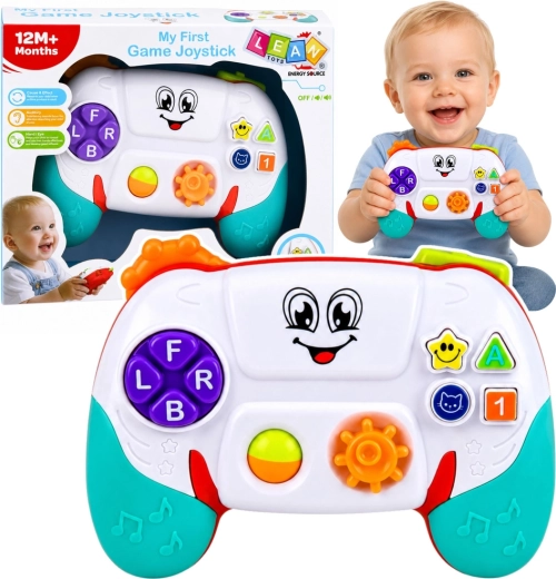 My First Game Joystick – διαδραστικό εκπαιδευτικό χειριστήριο παιχνιδιού για νήπια με φώτα και ήχους