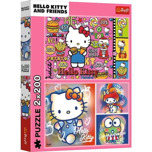 Παζλ 2x200 Hello Kitty και φίλοι