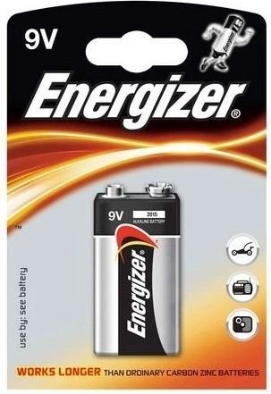 Αλκαλική μπαταρία Energizer 9V