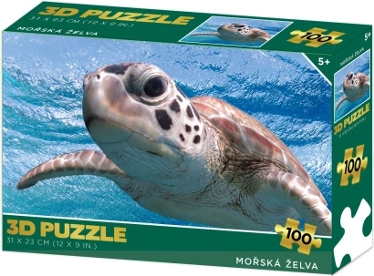 3D παζλ θαλάσσια χελώνα