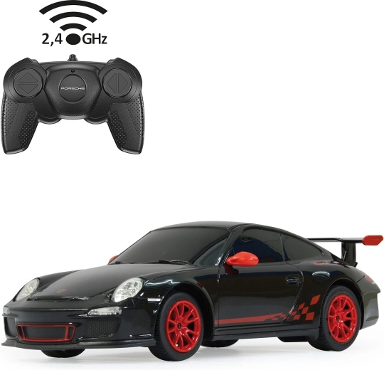 Τηλεκατευθυνόμενο αυτοκίνητο Porsche GT3 RS 1:24 μαύρο