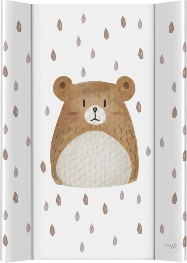 Ceba Baby διπλής όψης αλλαξιέρα με άκαμπτη βάση 50 × 70 cm basic bear buddy