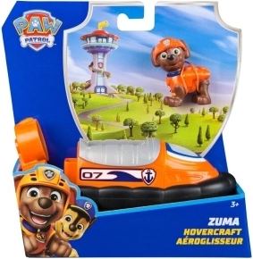 Paw Patrol βασικό όχημα Zuma – πορτοκαλί αερόστρωμνο με περιστρεφόμενους ανεμιστήρες