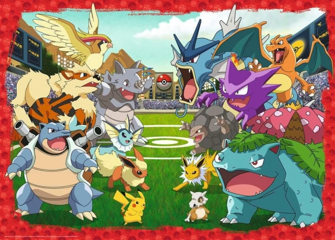 Παζλ 1000 κομματιών POKEMON Απόλυτη μάχη Ravensburger