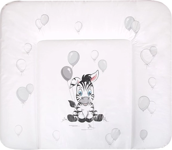 Μαλακή αλλαξιέρα New Baby Zebra λευκή 85 × 70