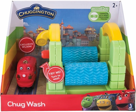 Chuggington πλυντήριο (γραμμή πλυσίματος) με τρενάκι