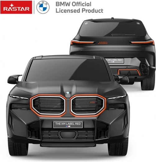 Τηλεκατευθυνόμενο αυτοκίνητο 1:24 BMW XM από τη Rastar, μαύρο