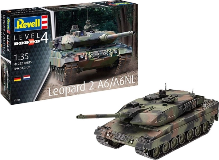 Πλαστικό μοντέλο LEOPARD 2A6/A6NL