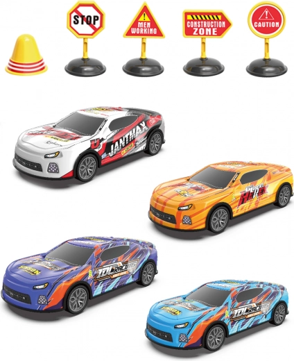 Μεταλλικό αυτοκίνητο drift 17,5 cm