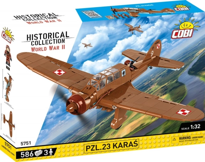 Κατασκευαστικό σετ PZL.23 Karaś