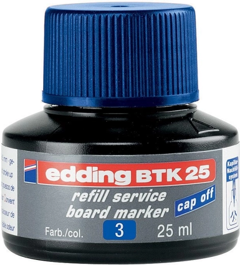Μελάνι Edding BTK 25 μπλε – ανταλλακτικό για μαρκαδόρους πίνακα