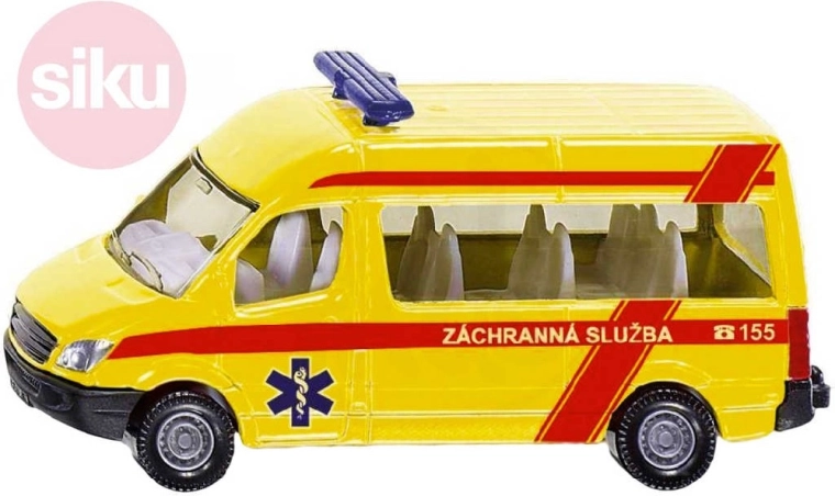 Siku Mercedes-Benz Sprinter υπηρεσία διάσωσης Τσεχίας (ČR) - 1 τεμ.