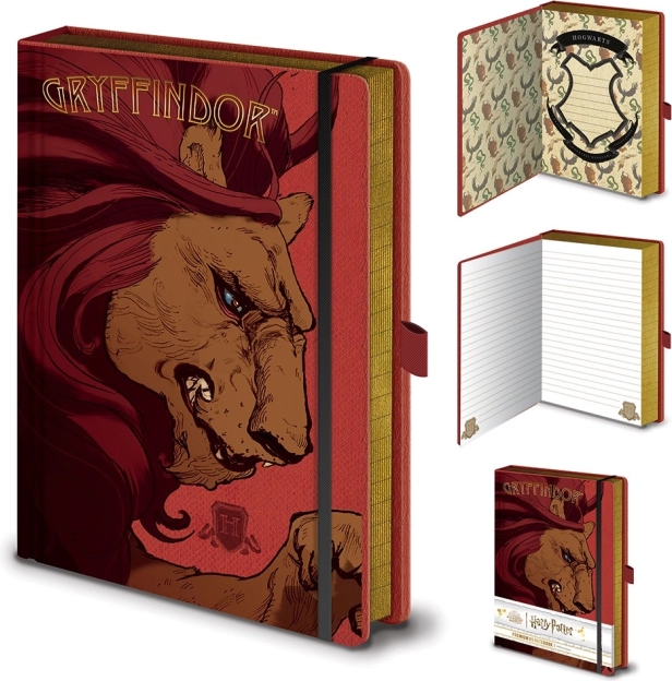 Μπλοκ A5 premium Harry Potter – Nebelvír