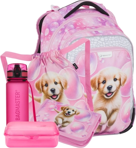 Bagmaster LUMI 26 μεγάλο σχολικό σετ για πρωτάκια – σκυλάκι