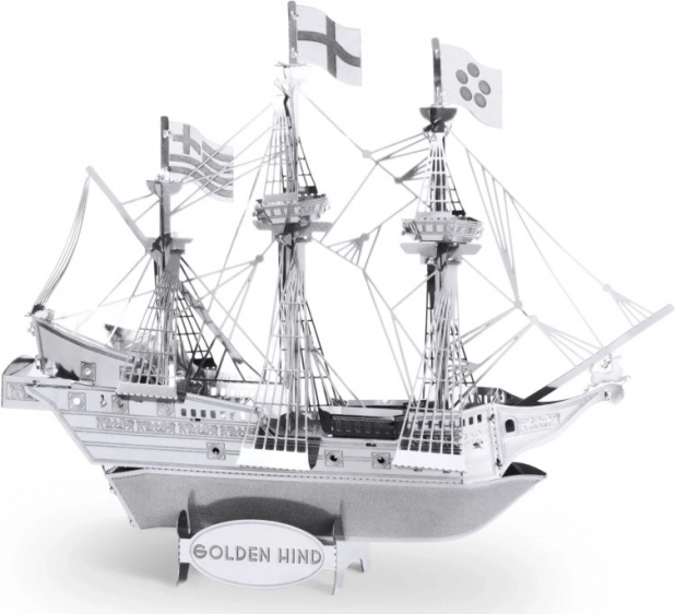 Metal Earth 3D μεταλλικό μοντέλο πλοίου Golden Hind