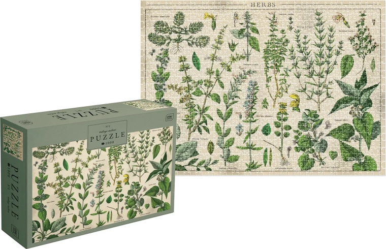 Παζλ Vintage Nature: βότανα 1000 κομμάτια