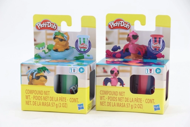 Play-Doh διασκεδαστικοί φίλοι – ριγέ πλαστελίνη